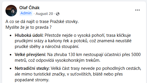 Facebook - Diskusní skupina